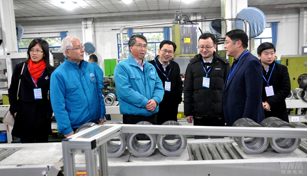 清華大學組織部副部長來91麻豆国产福利品精電機考察