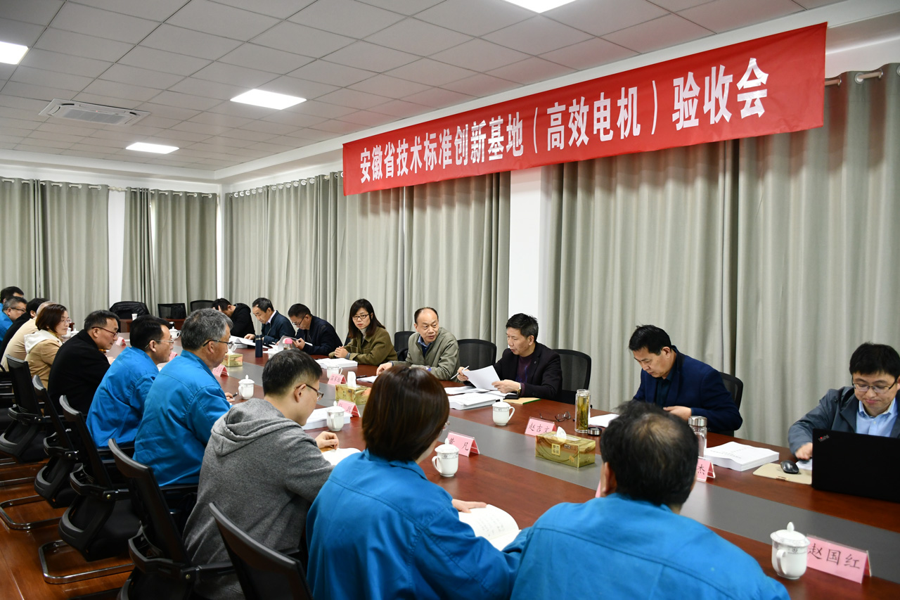 安徽省技術標準創新基地（高效電機）