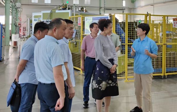 市政協副（fù）主席周小紅來91麻豆国产福利品精電機調研（yán）