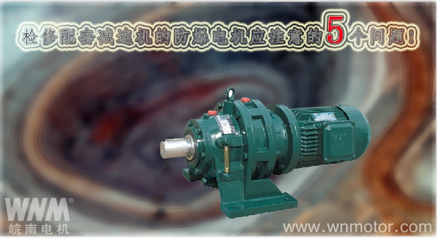 減速機防（fáng）爆（bào）電機