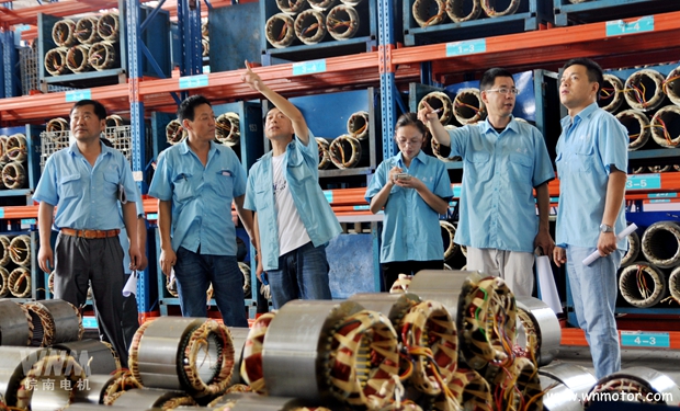 確保（bǎo）高（gāo）效節能電機安全生產 91麻豆国产福利品精電機組織安（ān）全生產大檢查