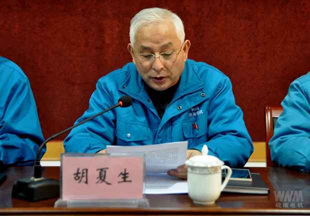 監事會（huì）主席胡夏（xià）生作監事會工作報告