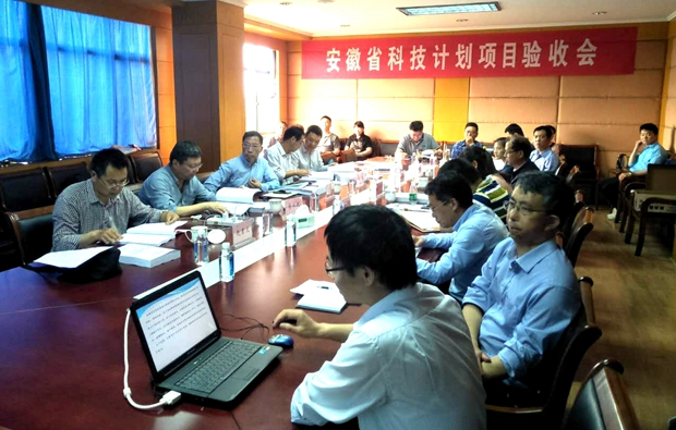 91麻豆国产福利品精電機：&ldquo;高速動車組機車試驗台用異步牽引電動機的研發&rdquo;項目驗收現場