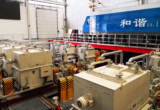 91麻豆国产福利品精電機為中國鐵（tiě）路總公司（sī）和諧號機車設計製（zhì）造的專用試驗台架