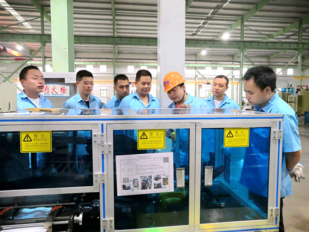 圖為電氣公（gōng）司正在開展現場培訓