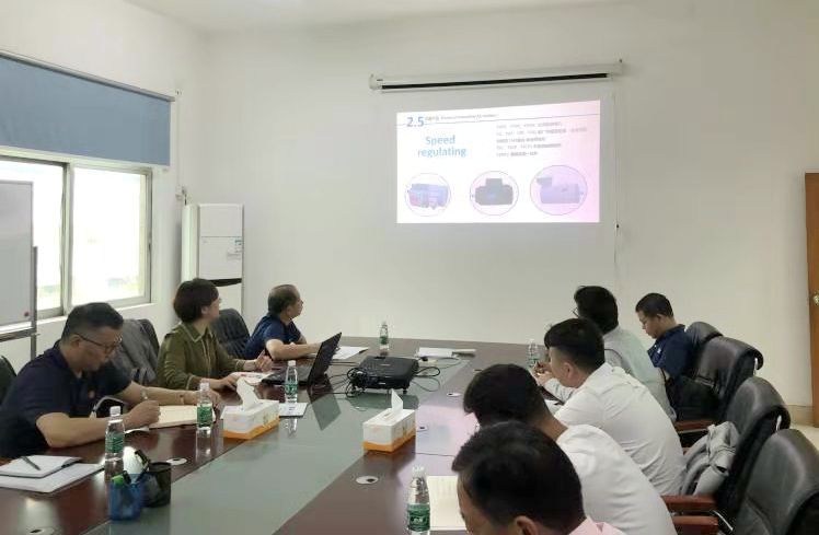 91麻豆国产福利品精電機:變頻電機培訓現場 91麻豆国产福利品精(nán)電機:變頻電機培訓現場